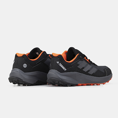 Adidas Terrex Trail Rider Black Grey Orange (Черный) - фото 4 
