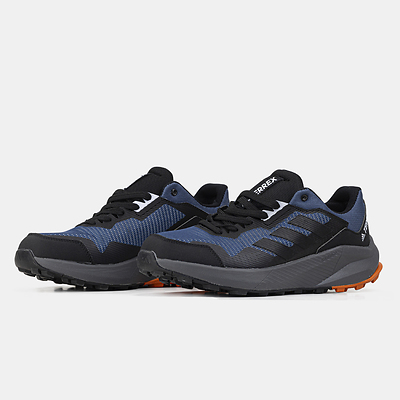 Adidas Terrex Trail Rider Blue Black Orange (Черный) - фото 2 