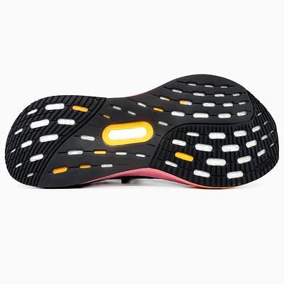 Adidas Ultraboost Light 5X Core Black Solar Pink Yellow (Черный) - фото 5 