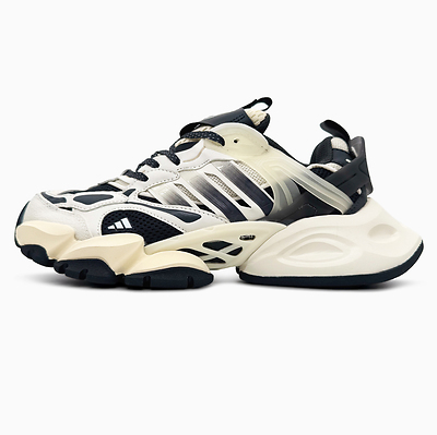 Adidas Vento XLG Deluxe White Grey Black (Черный) - фото 4 