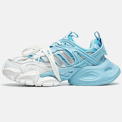 adidas Vento XLG Runner Deluxe White Blue (Белый) - фото 4 