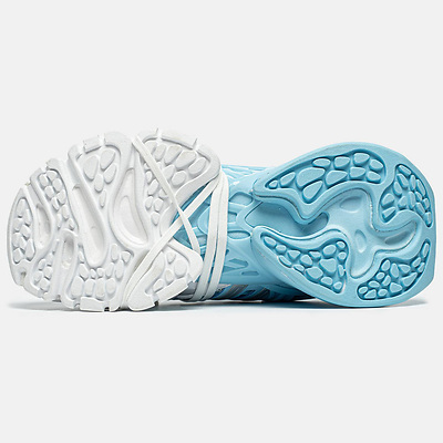 adidas Vento XLG Runner Deluxe White Blue (Белый) - фото 6 