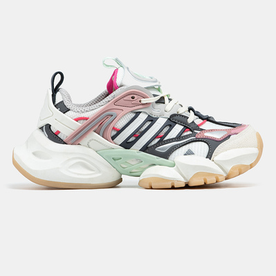 Adidas Vento XLG White Grey Mint Pink (Белый) - фото 1 Hypebery