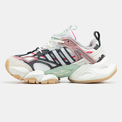 Adidas Vento XLG White Grey Mint Pink (Белый) - фото 4 