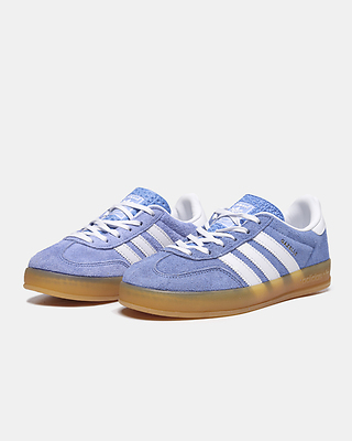 Adidas Wmns Gazelle Indoor Blue Fusion Gum (Фиолетовый) - фото 2 