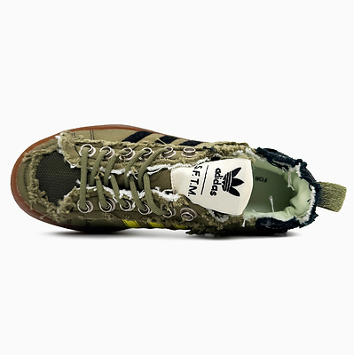 Adidas x SFTM Campus 80s Olive (Хаки) - фото 3 