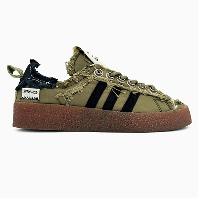 Adidas x SFTM Campus 80s Olive (Хаки) - фото 1 Hypebery