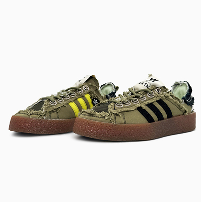 Adidas x SFTM Campus 80s Olive (Хаки) - фото 2 