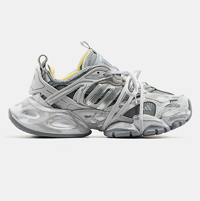 Adidas XLG Runner Deluxe Grey Silver White JP5761 (Белый) - фото 1 Hypebery