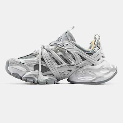 Adidas XLG Runner Deluxe Grey Silver White JP5761 (Белый) - фото 4 