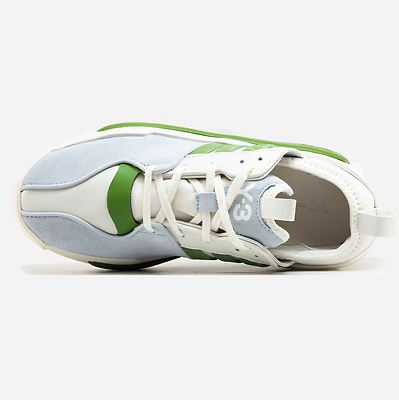 Adidas Y-3 Rivalry White Blue Green (Зеленый) - фото 3 