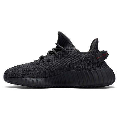 adidas Yeezy Boost 350 V2 'Black Reflective' FU9007 (Чорний) - фото 4 