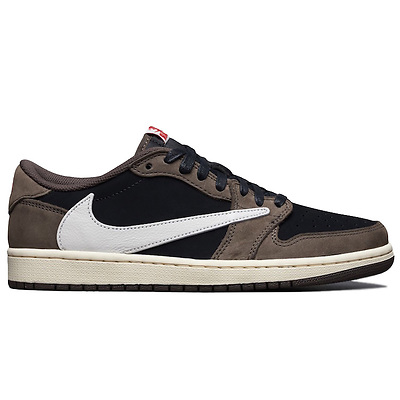 Air Jordan 1 Low x Travis Scott Mocha CQ4277-001 (Белый) - фото 1 Hypebery