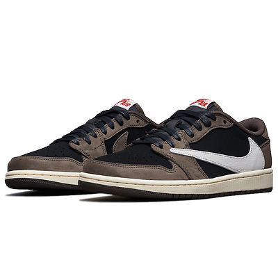 Air Jordan 1 Low x Travis Scott Mocha CQ4277-001 (Белый) - фото 2 