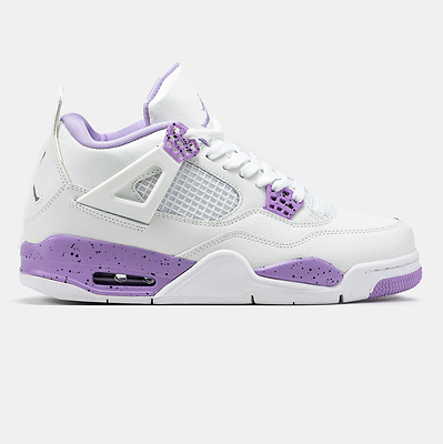 Air Jordan 4 White Purple (Белый) - фото 1 Hypebery