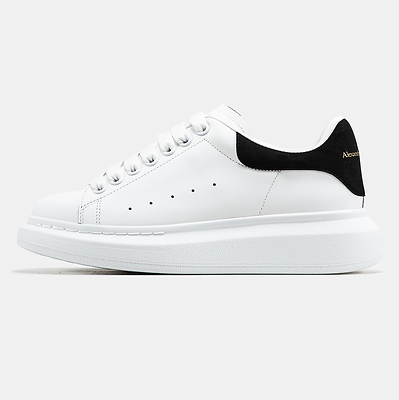 Alexander McQueen Oversized White Black (Белый) - фото 1 Hypebery