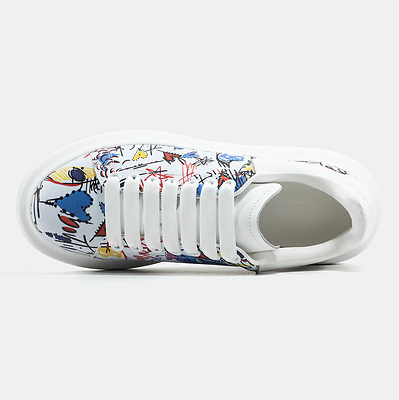 Alexander McQueen Oversized White Multicolor (Зеленый) - фото 3 