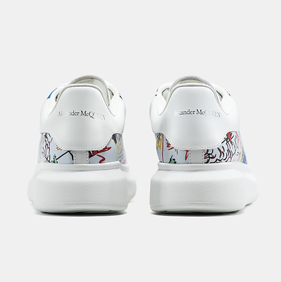 Alexander McQueen Oversized White Multicolor (Зеленый) - фото 5 