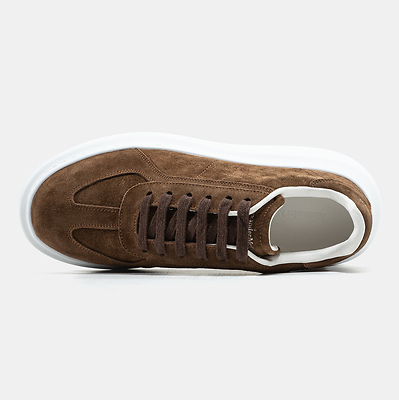 Alexander McQueen Suede Brown (Коричневый) - фото 3 