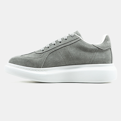 Alexander McQueen Suede Grey (Серый) - фото 4 