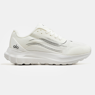 Alo Yoga Runner White Black (Белый) - фото 1 Hypebery