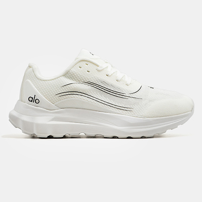 Alo Yoga Runner White Black (Белый) - фото 7 