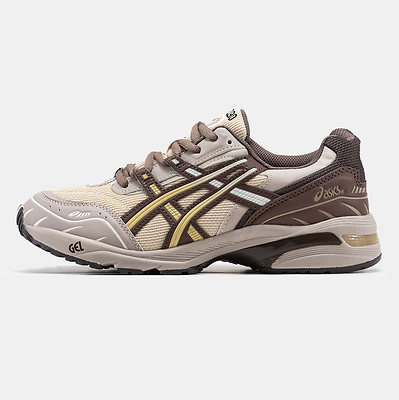 Asics Gel-1090 Brown Beige Yellow (Коричневый) - фото 1 Hypebery