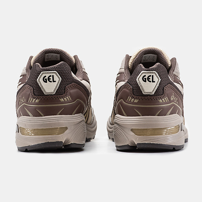 Asics Gel-1090 Brown Beige Yellow (Коричневый) - фото 5 