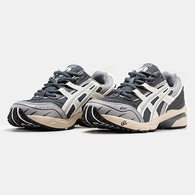 Asics Gel-1090 Grey Cream Black (Серый) - фото 2 