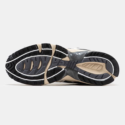 Asics Gel-1090 Grey Cream Black (Серый) - фото 5 