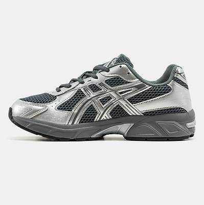 Asics Gel-1130 Silver Dark Grey (Серый) - фото 4 