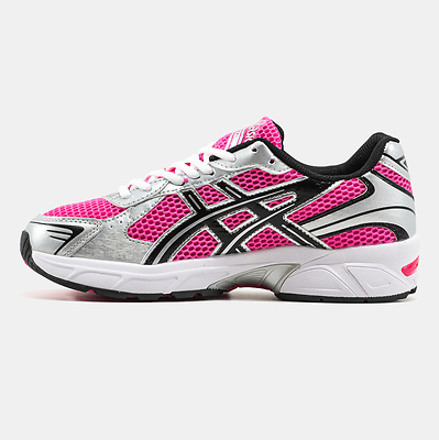 Asics Gel-1130 Silver Pink Black (Черный) - фото 4 