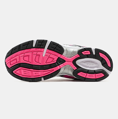 Asics Gel-1130 Silver Pink Black (Черный) - фото 6 