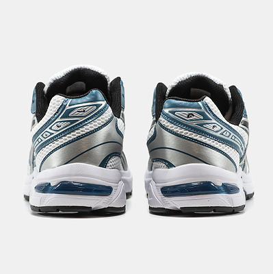Asics Gel-1130 White Blue Silver (Белый) - фото 5 