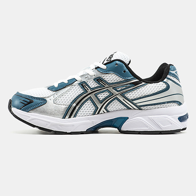 Asics Gel-1130 White Blue Silver (Белый) - фото 4 