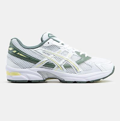 Asics Gel-1130 White Green Yellow (Зеленый) - фото 1 Hypebery