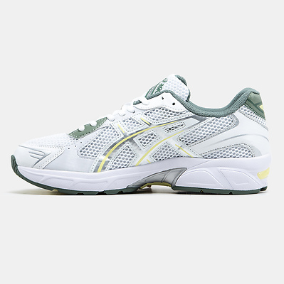 Asics Gel-1130 White Green Yellow (Зеленый) - фото 4 