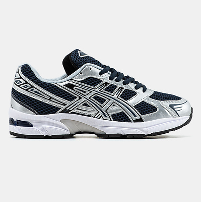 Asics Gel-1130 White Silver Navy (Белый) - фото 1 Hypebery