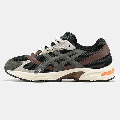 Asics Gel-1130 x Hal Studio Forest Green Brown (Черный) - фото 4 