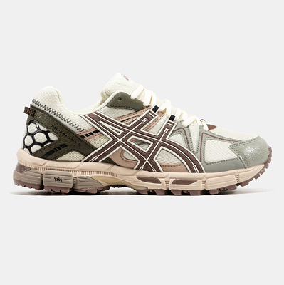 Asics Gel-Kahana 8 Beige Brown Olive (Бежевый) - фото 1 Hypebery