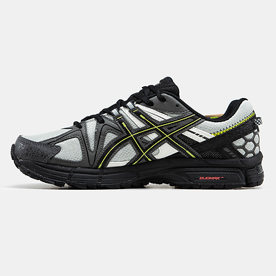 Asics Gel-Kahana 8 Grey Black Yellow (Черный) - фото 4 