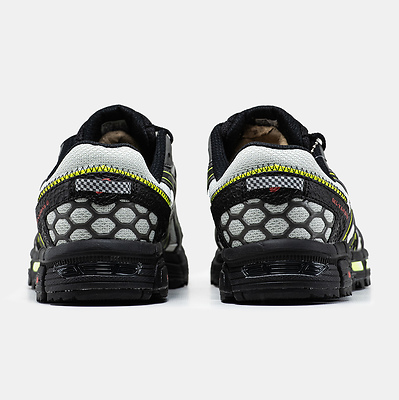 Asics Gel-Kahana 8 Grey Black Yellow (Черный) - фото 5 