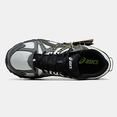 Asics Gel-Kahana 8 Grey Black Yellow (Черный) - фото 3 