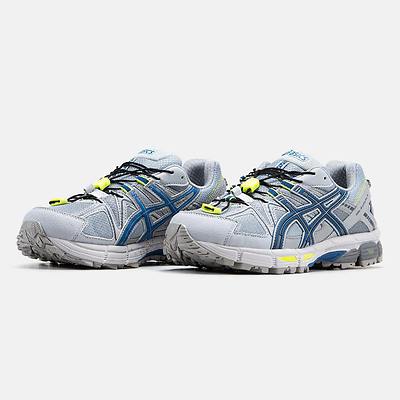 Asics Gel-Kahana 8 Grey Blue Neon (Серый) - фото 2 