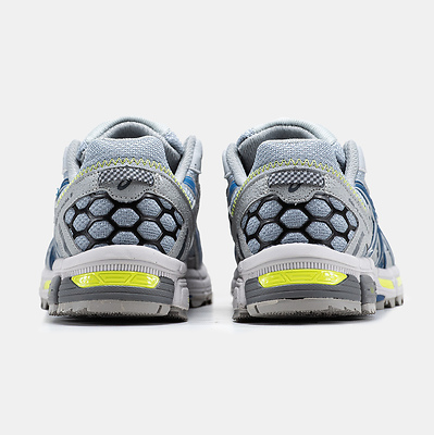Asics Gel-Kahana 8 Grey Blue Neon (Серый) - фото 5 