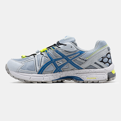 Asics Gel-Kahana 8 Grey Blue Neon (Серый) - фото 4 