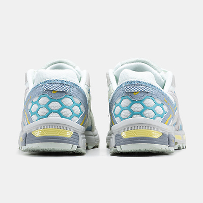 Asics Gel-Kahana 8 White Blue Yellow (Белый) - фото 5 