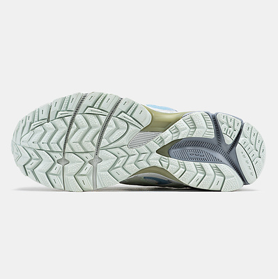 Asics Gel-Kahana 8 White Blue Yellow (Белый) - фото 6 