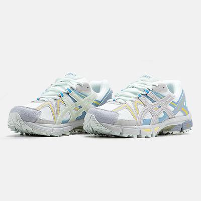 Asics Gel-Kahana 8 White Blue Yellow (Белый) - фото 2 