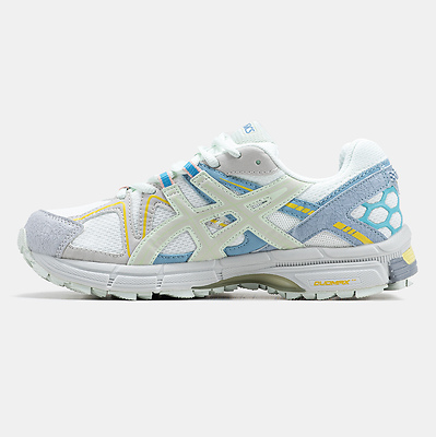 Asics Gel-Kahana 8 White Blue Yellow (Белый) - фото 4 